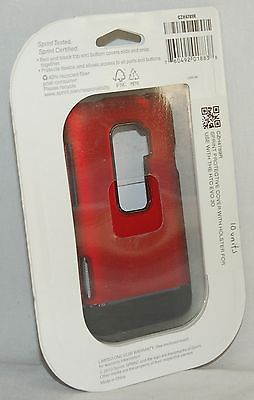 Body Glove Protective Phone Case for HTC EVO 3D PG86100 - Red / Black