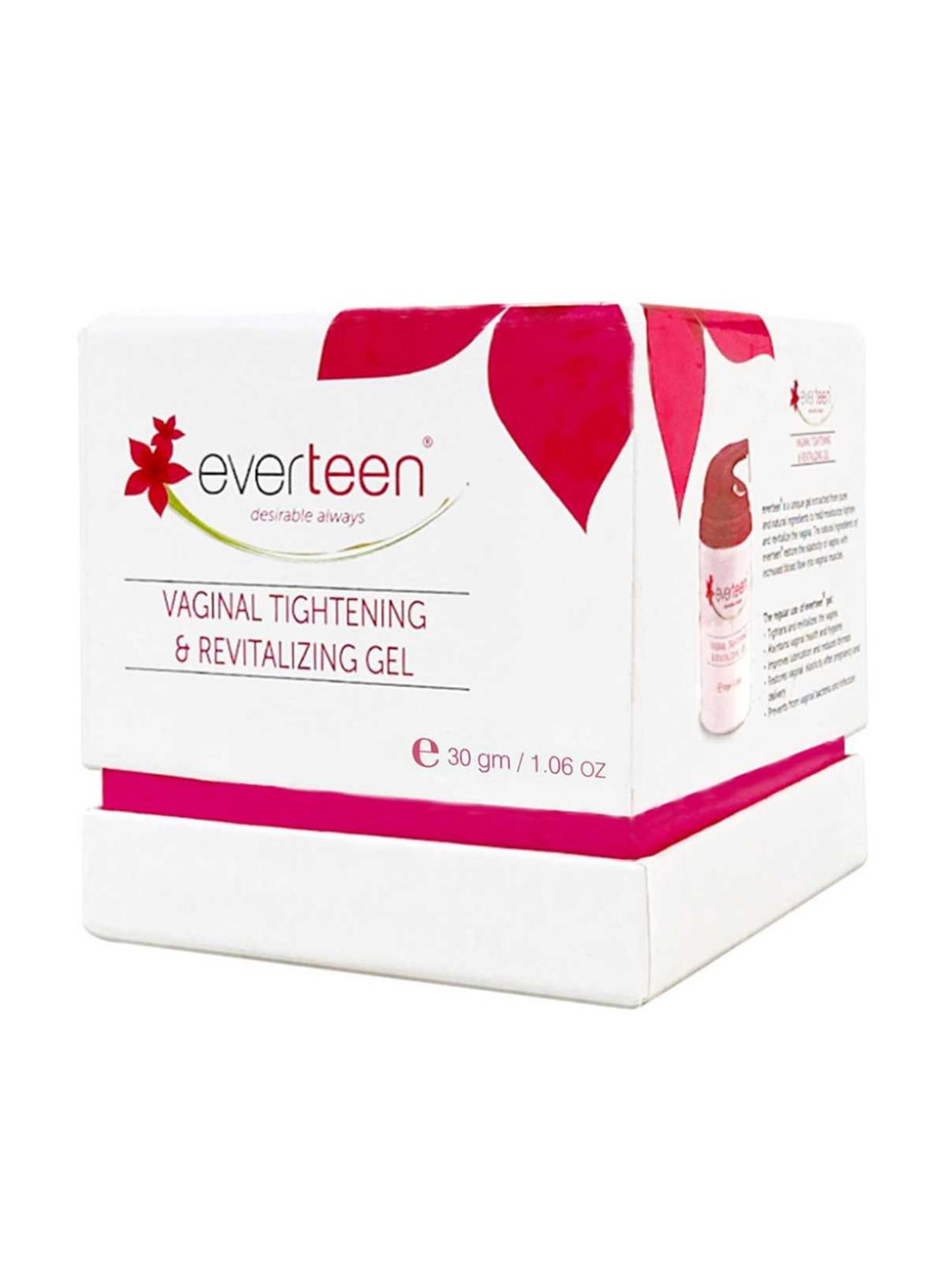 everteen Vaginal Tightening & Revitalizing Gel Small for Women - 30 gm Each (Pack of 2)