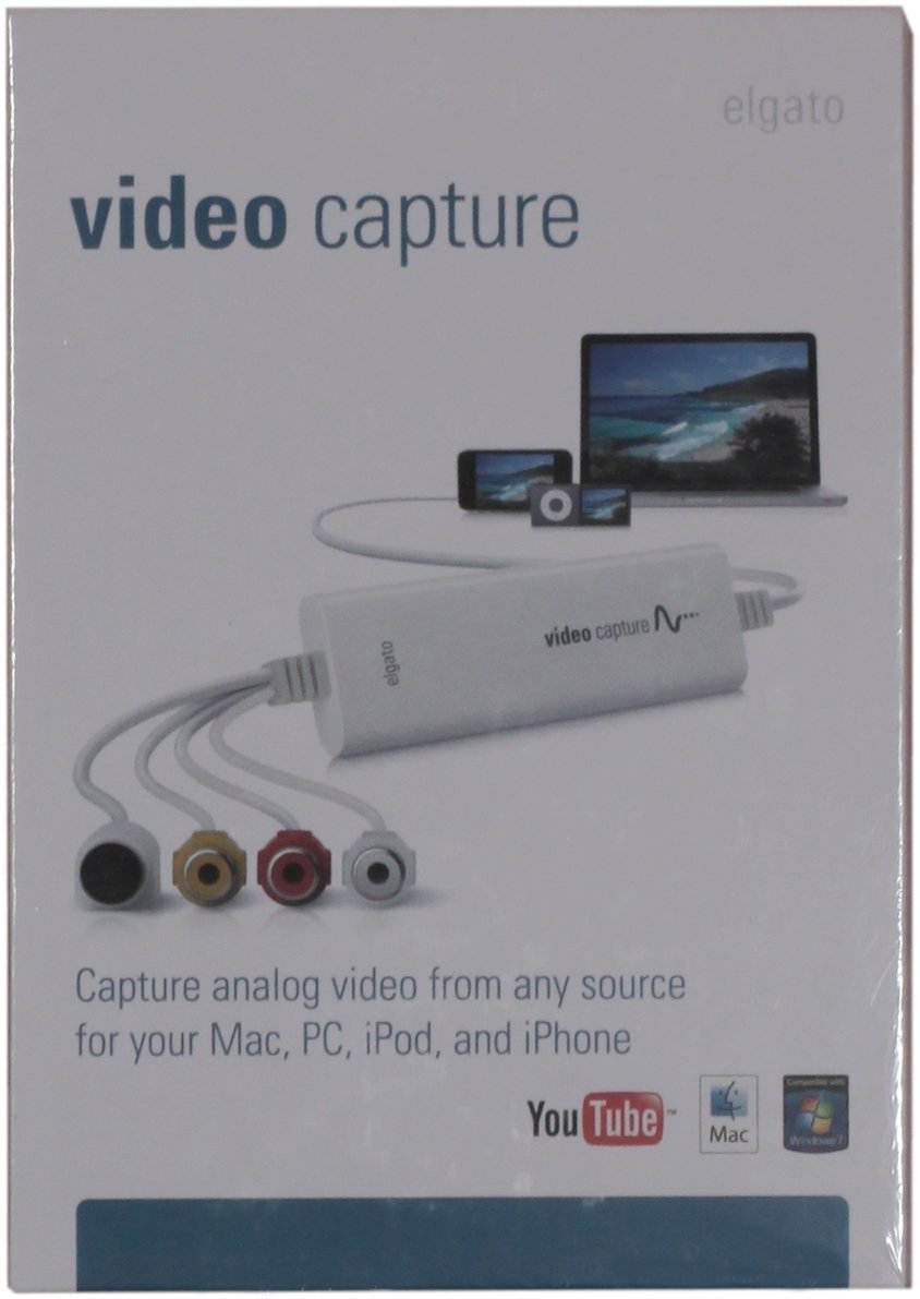 Elgato Video Capture - Digitize Video for Mac, PC or iPad (USB 2.0)
