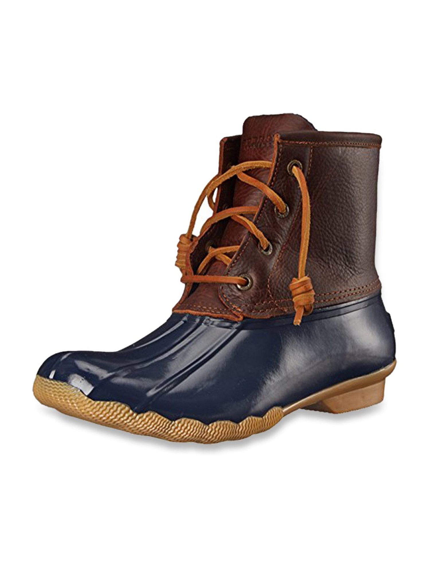 SPERRY Men's Saltwater Navy Derbt Boots