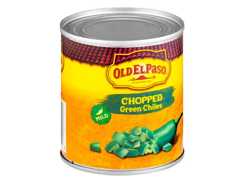 Old El Paso Chopped Green Chiles 7oz