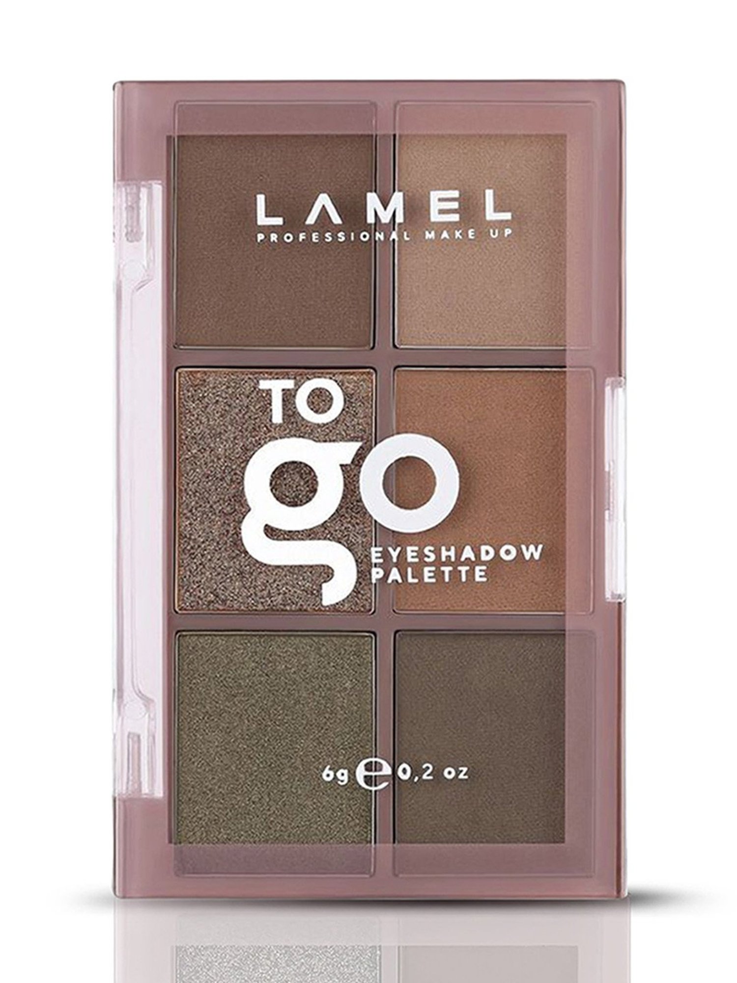 Lamel To Go Eyeshadow Palette 403 Cold Brown - 6 gm