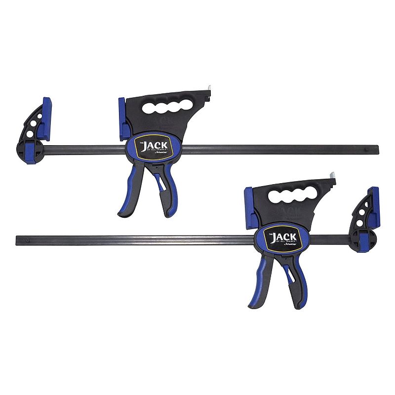 FastCap The Jack 200 Pound Capacity Jack of All Trades Wood Clamp Tool and Floor Jack Lift for Carpentry, Cabinetry, and Woodworking, (2 Pack)