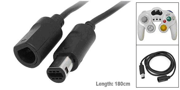 NGC Controller Extension Cable Cord for Nintendo Wii Gamecube NGC Video Game