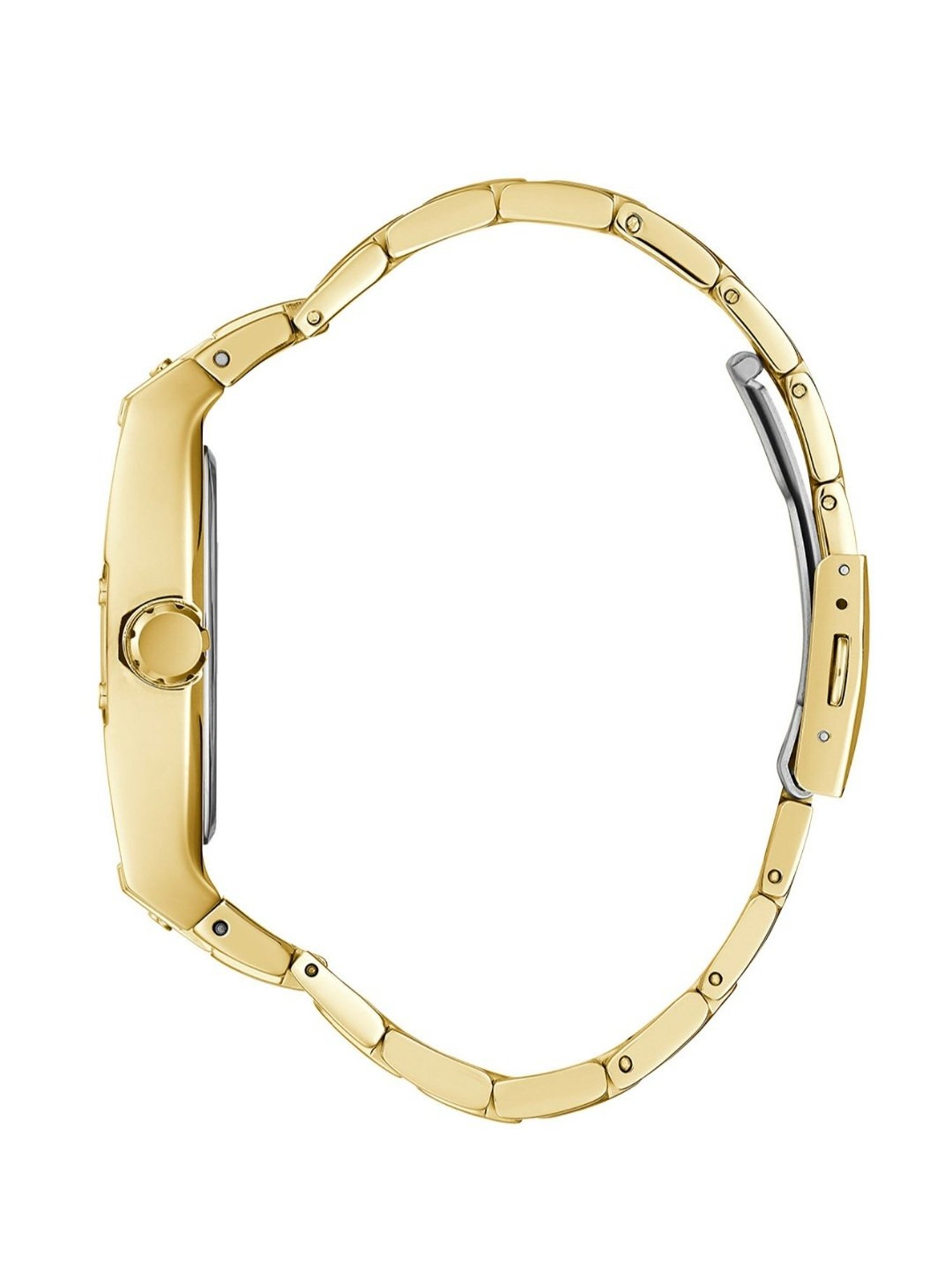 GUESS PHOENIX Men Rectangle Gold Tone Dial Analog Watch - GW0456G3