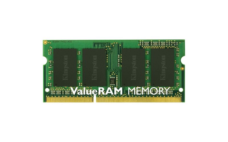 Kingston ValueRAM 8GB DDR3 SDRAM Memory Module - For Notebook - 8 GB (1 x 8 GB) - DDR3-1600/PC3-12800 DDR3 SDRAM - CL11 - 1.35 V - Non-ECC
