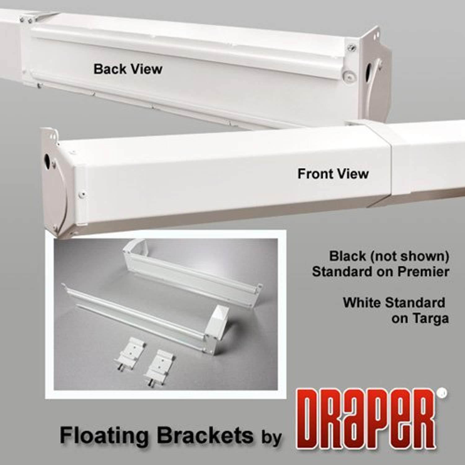 227025 DRAPER FLOATING MOUNTING BRKT WHITE