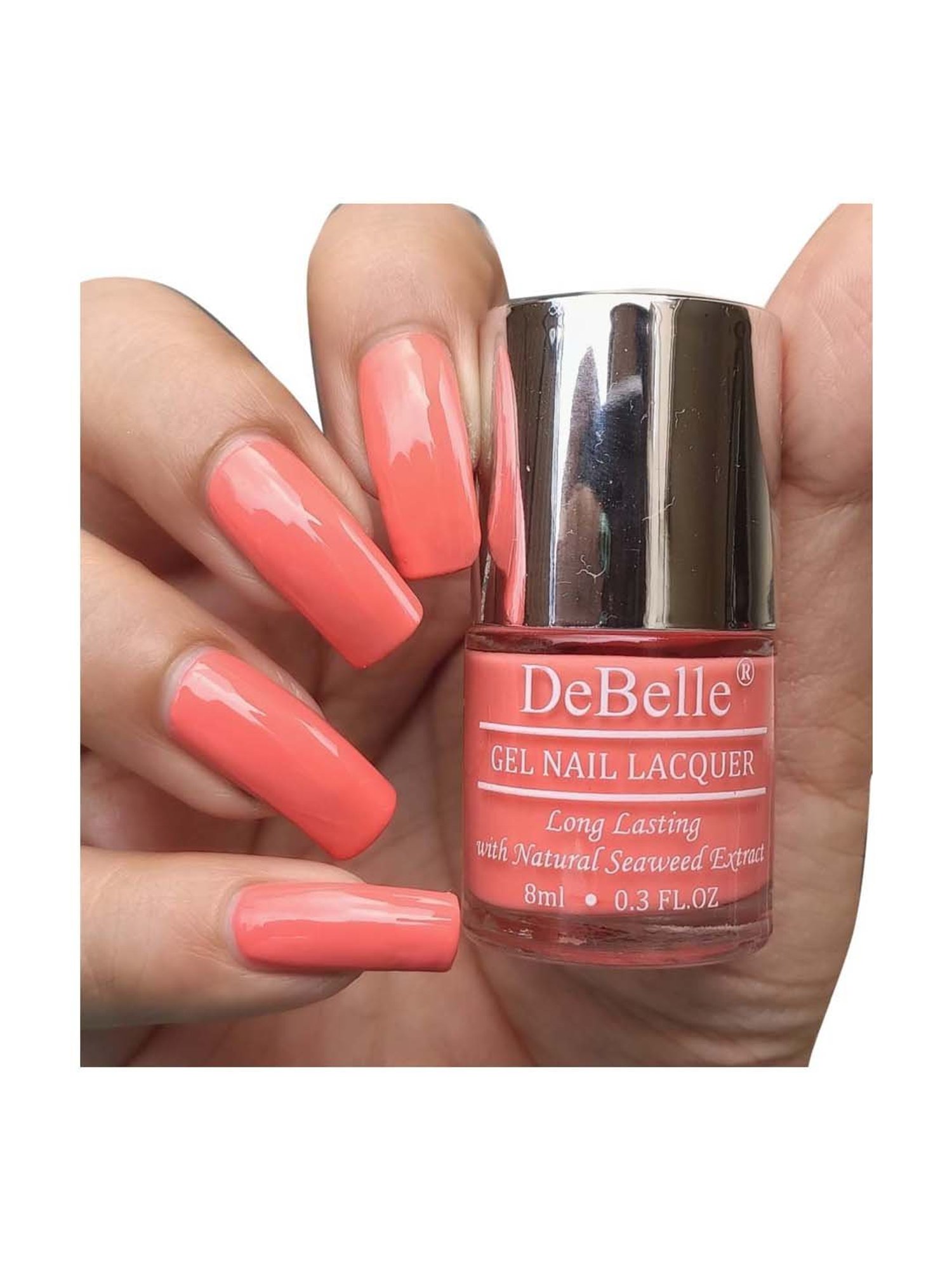 DeBelle Gel Nail Lacquer Peach Pannacotta - 8 ml