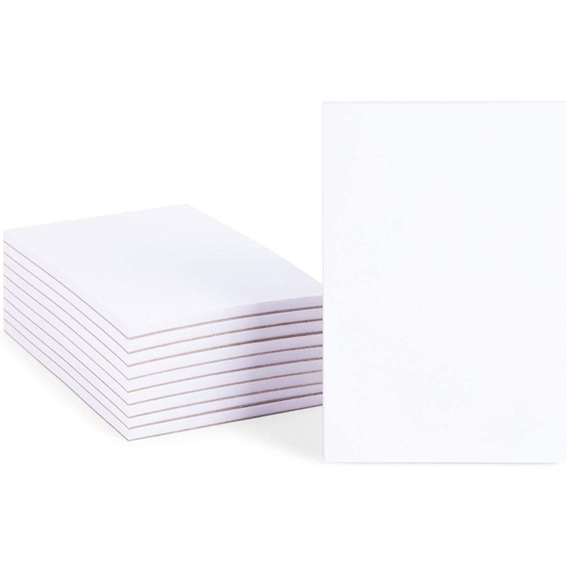 Stockroom Plus 10 Pack Blank Notepads, Scratch Memo Pads (6 x 4 Inches)