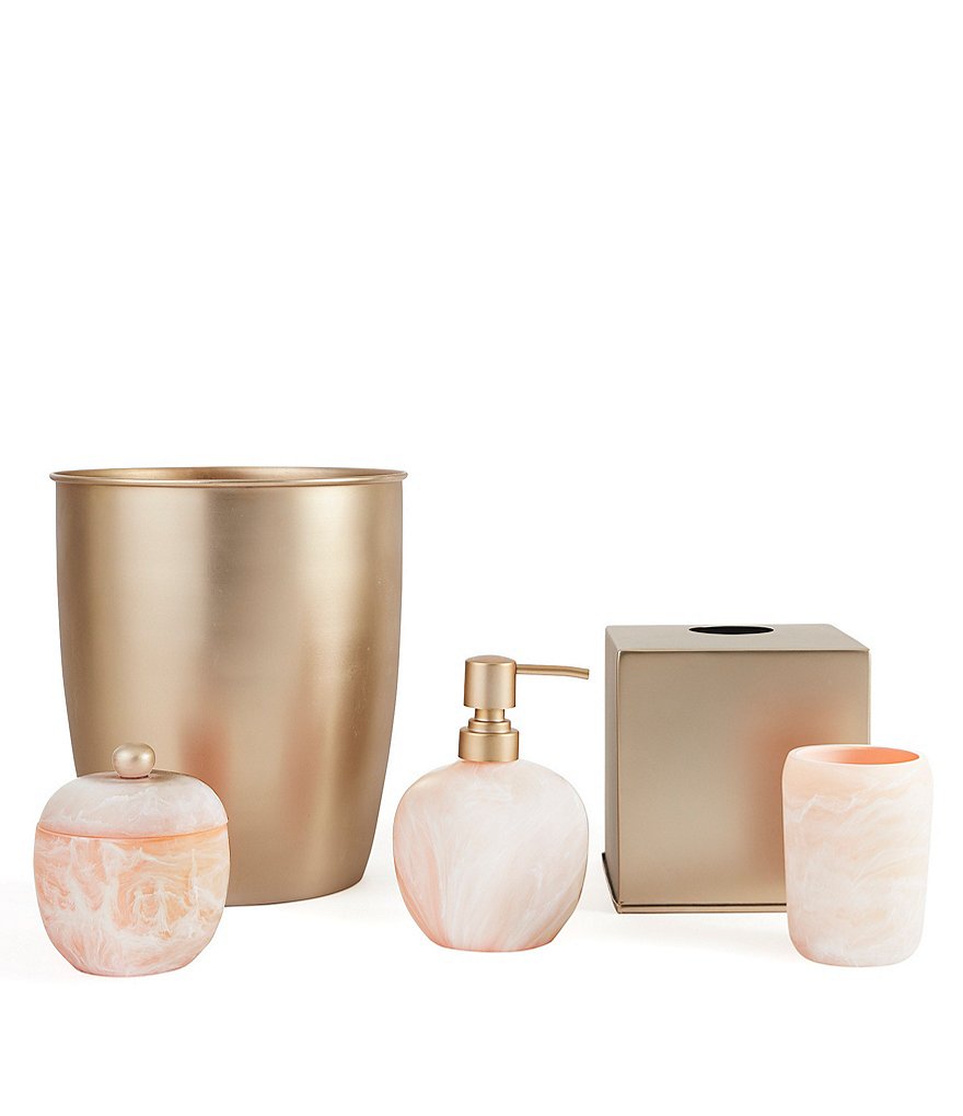 Luxury Hotel Plaza Swirl Collection Tumbler/Toothbrush Holder