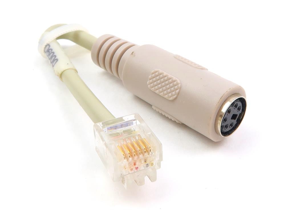 Ph/L 3002/4305 PS/2 Female TO RJ12 Male Network Modular Converter Adapter WD6000 PS2 Splitter Cables