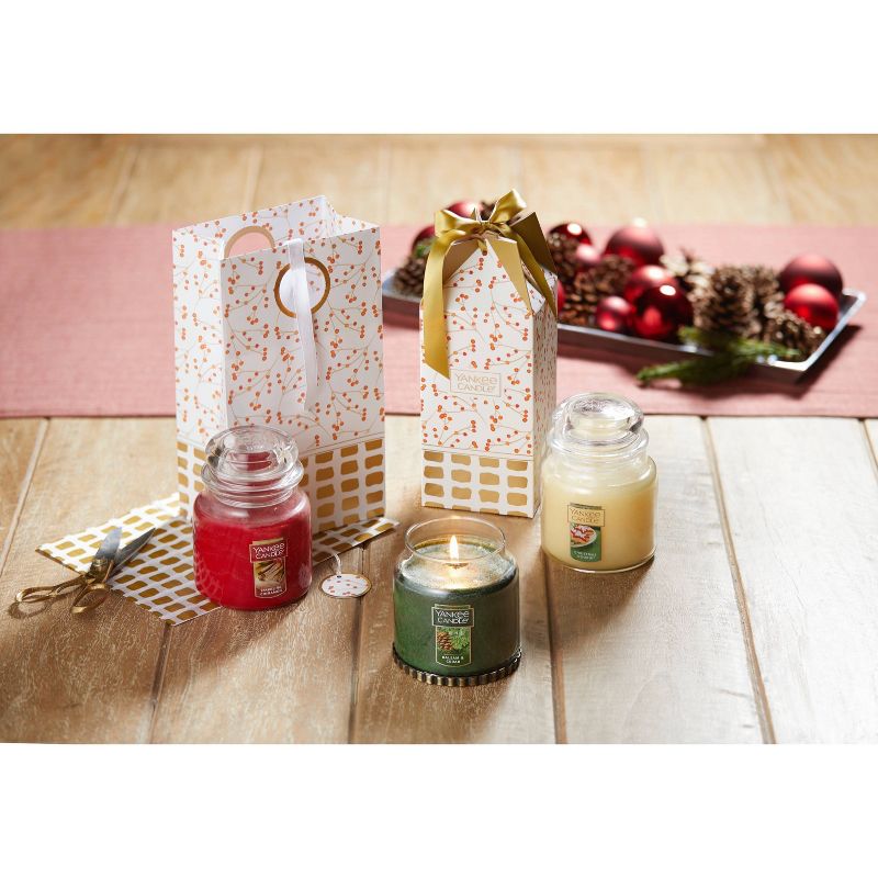 14.5oz Glass Jar Sparkling Cinnamon Candle - Yankee Candle