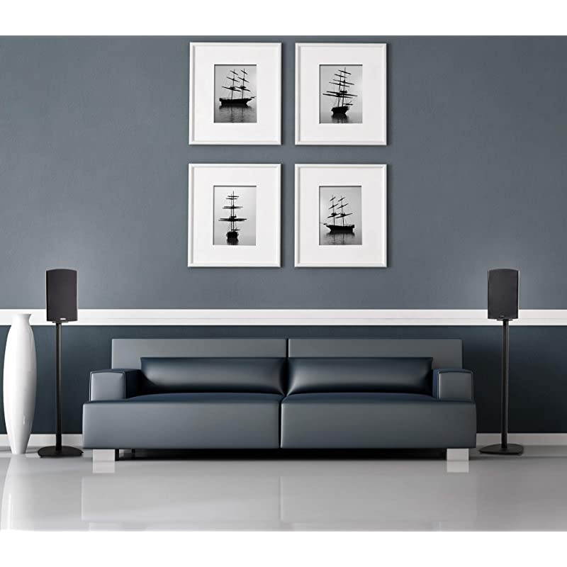 ProMonitor 1000 - 2-Way Satellite or Bookshelf Speaker for Home Theater System | On Par with Any Large Speaker (Single, Black)