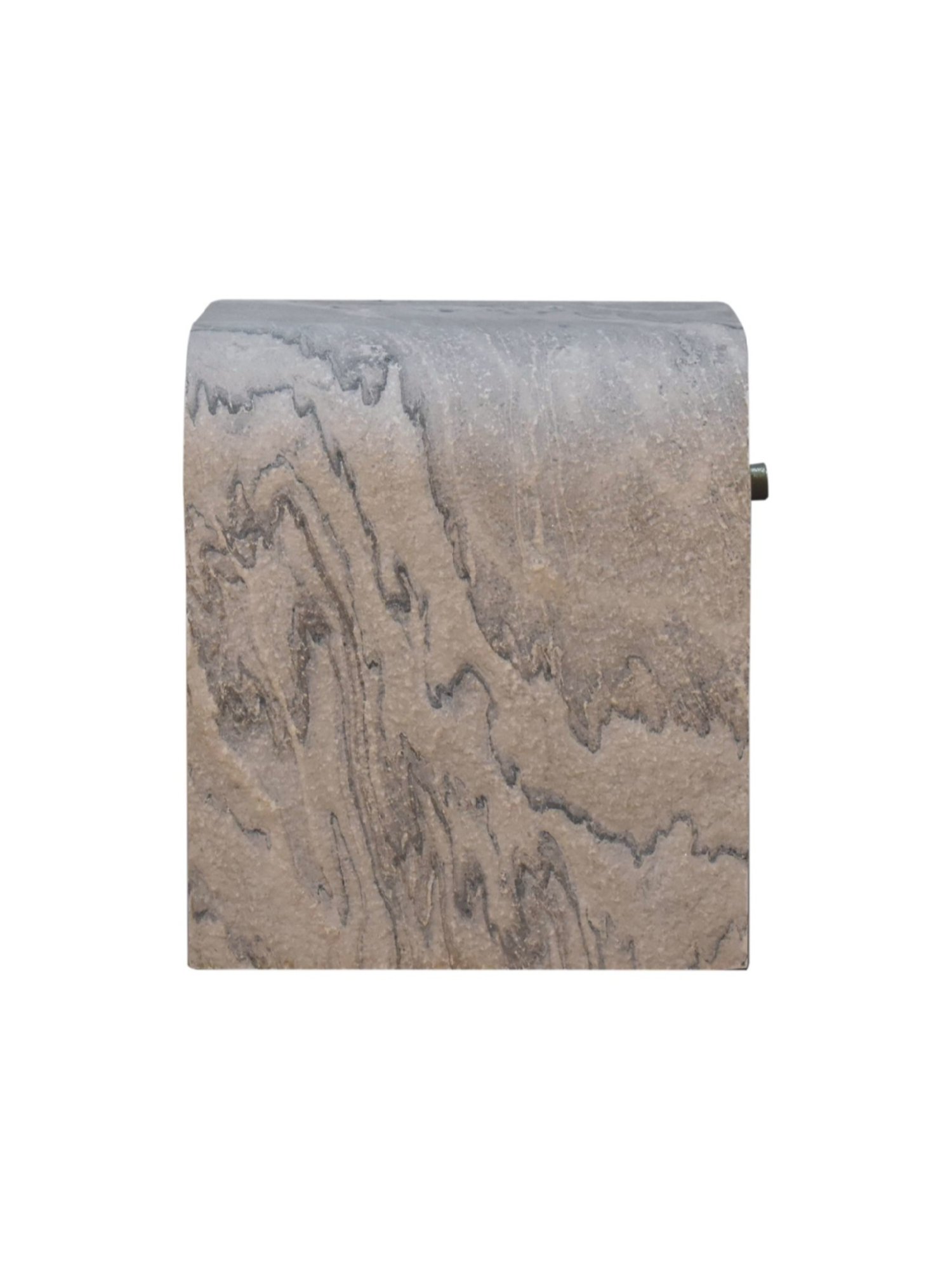 Sleepyhead Ally Teak Brown Sheesham Wood Bedside Table