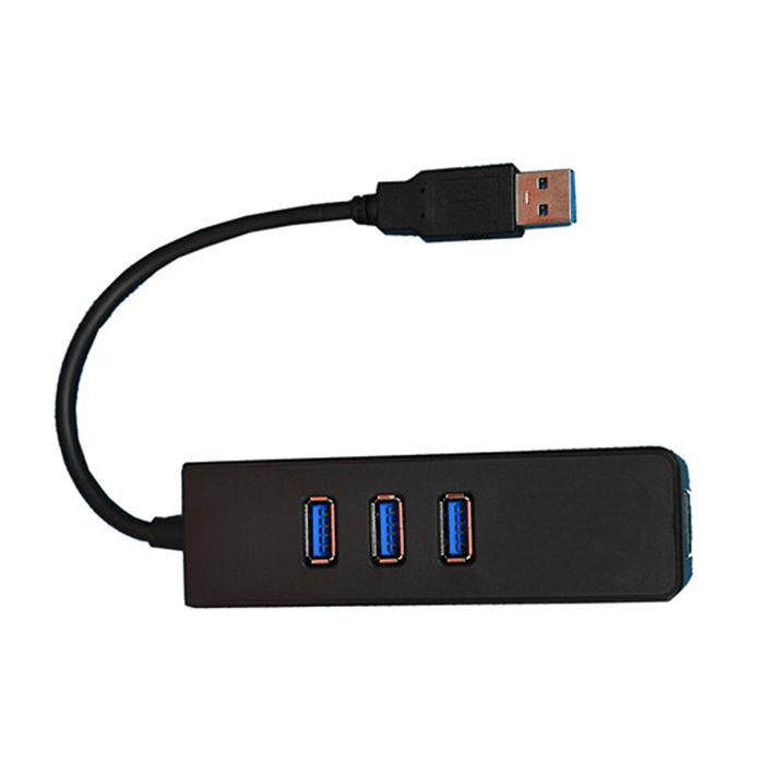 USB 3.0 HUB & USB to 10/100/1000Mbps RJ45 Gigabit Ethernet Lan Card Adapter