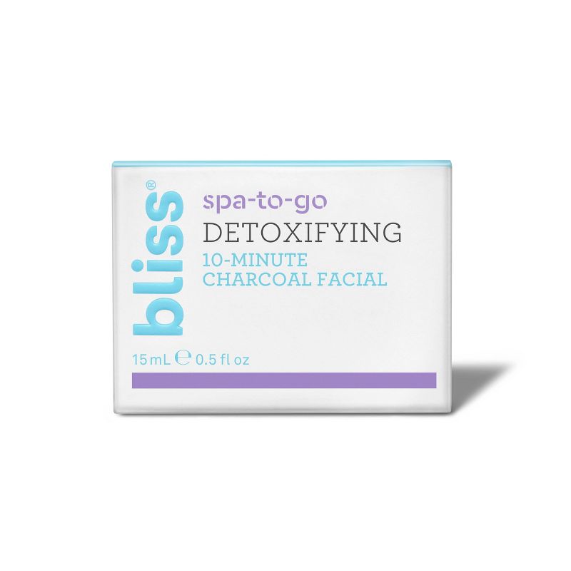 bliss Detoxifying Charcoal Facial - 0.5 fl oz