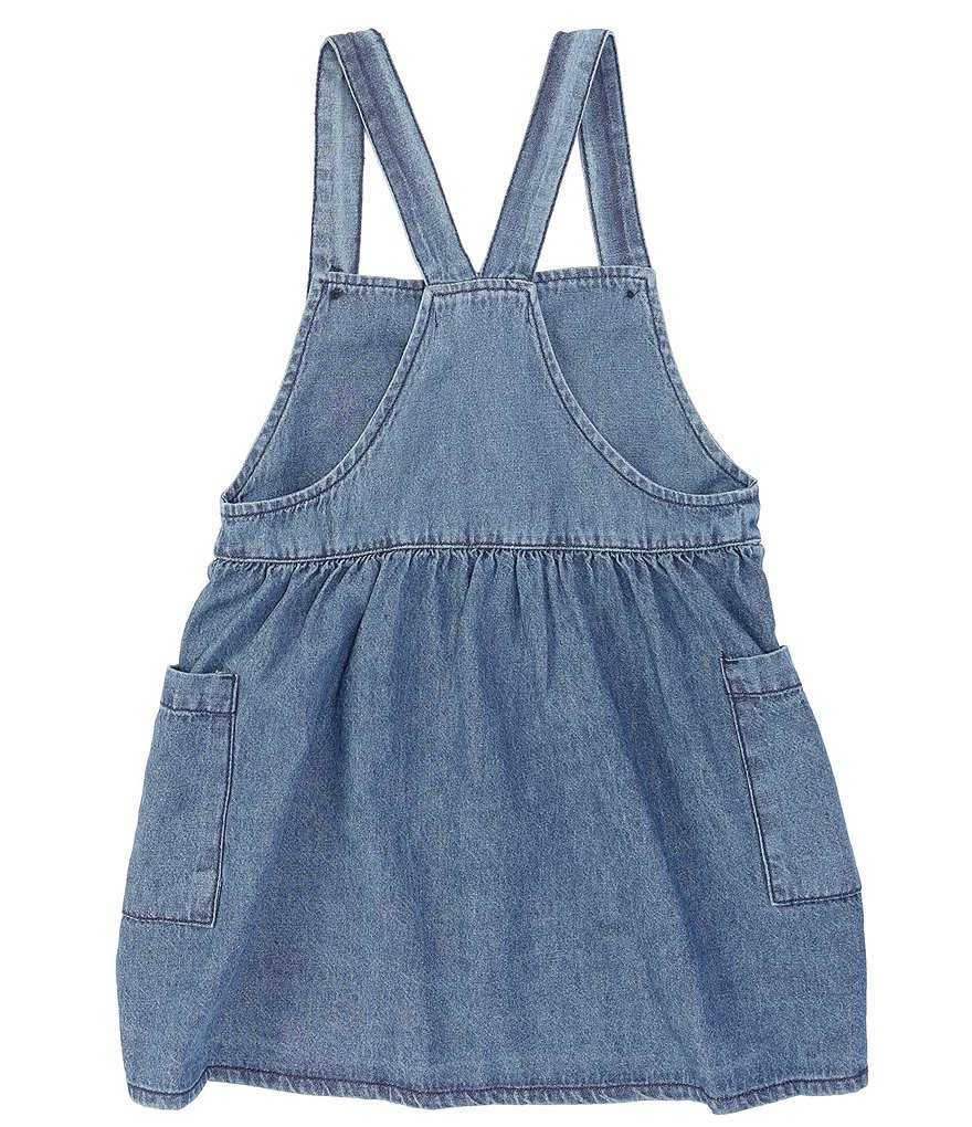 Copper Key Girls Little Girls 2T-6X Denim Jumper