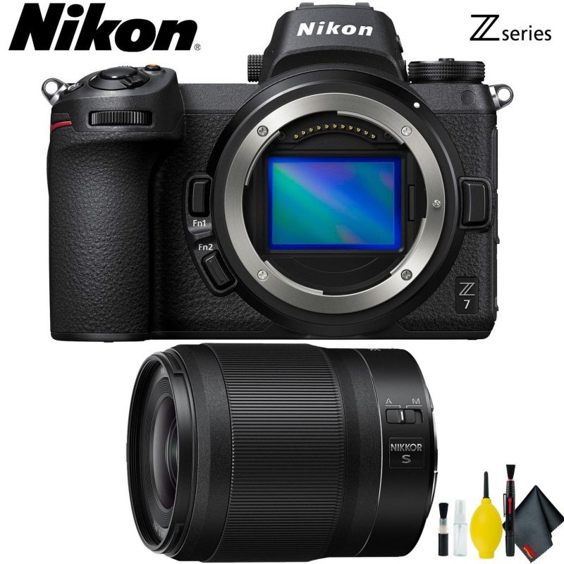 Nikon Z7 Mirrorless Digital Camera + Nikon NIKKOR Z 35mm f/1.8 S Lens Intl Model