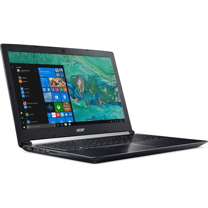 Acer Aspire 7 -15.6" Laptop Intel Core i7-8705G 3.1GHz 16GB Ram 512GB SSD Win10H - Manufacturer Refurbished