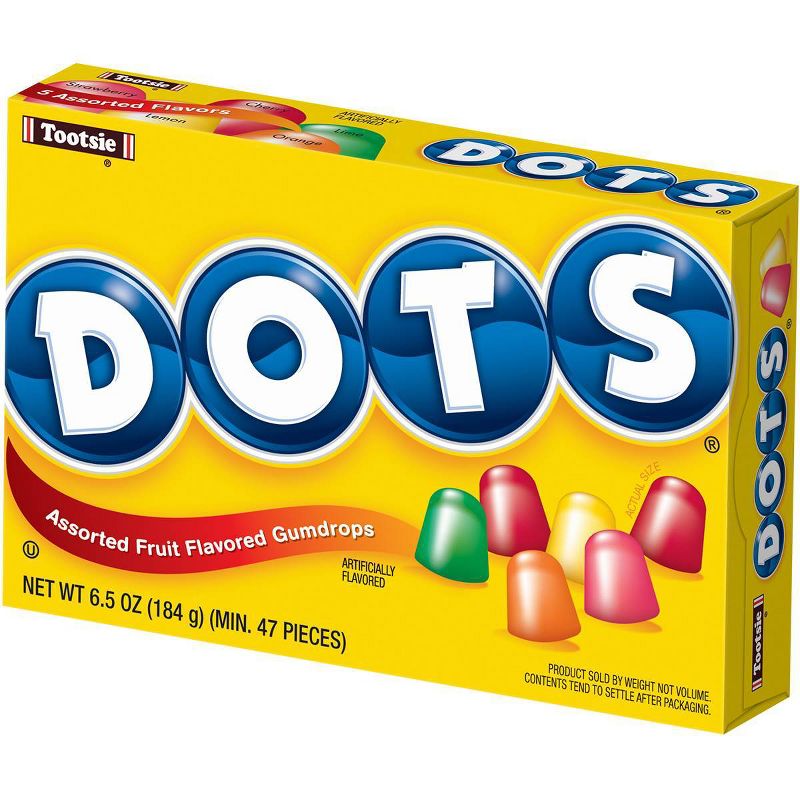 Dots Assorted Fruit Flavored Gumdrops - 6.5oz