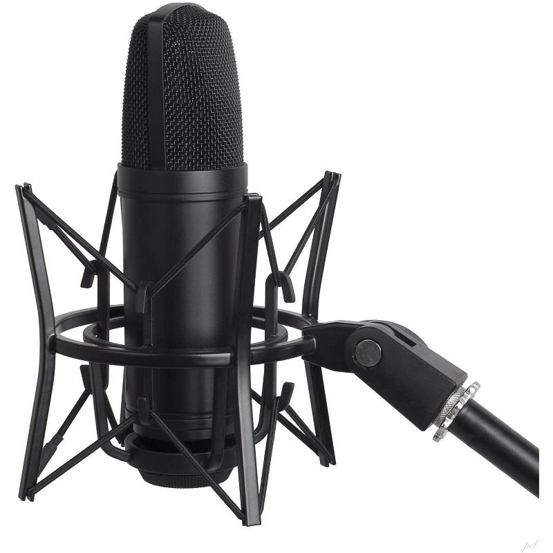 LyxPro MKS1-B Condenser Spider Microphone Shockmount, Anti Vibration and Isolation - Black