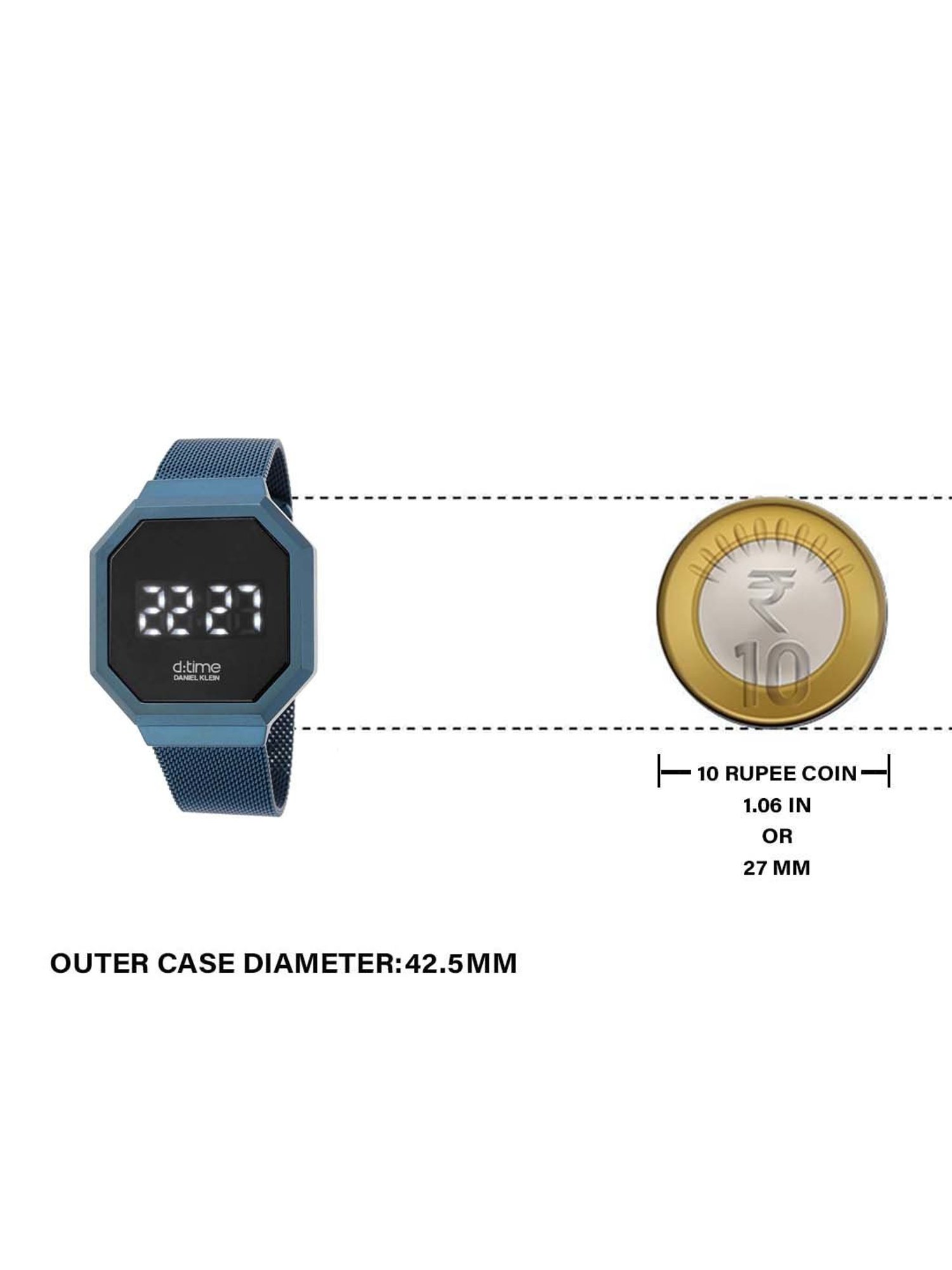 Daniel Klein DK.1.12399-7 D-Time Digital Watch for Men