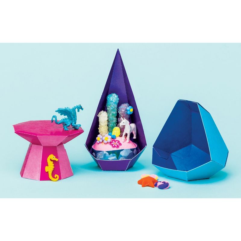 Grow Your Own Crystal Mini Worlds Book Kit