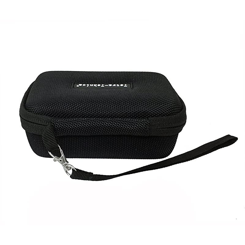 Essentials Series RCH06 DoubleZipper EVA Hard Shell Carrying Travel Case with Lanyard for Point and Shoot Digital Cameras and PocketSize Radios Sony ICFP26 Panasonic RFP50