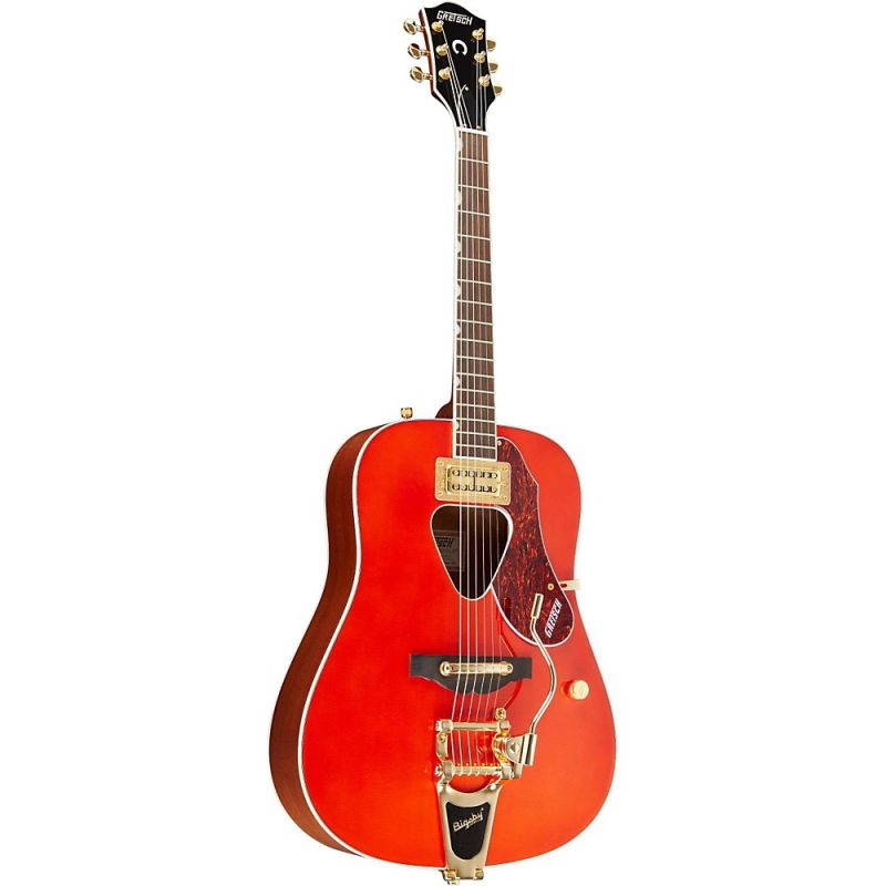 Gretsch Guitars G5034TFT Rancher Dreadnought Acoustic Guitar Savannah Sunset