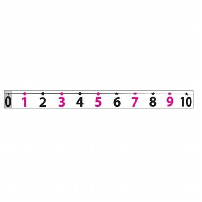 Ashley Productions ASH11300 Math Die Cut Magnets Number Line 20