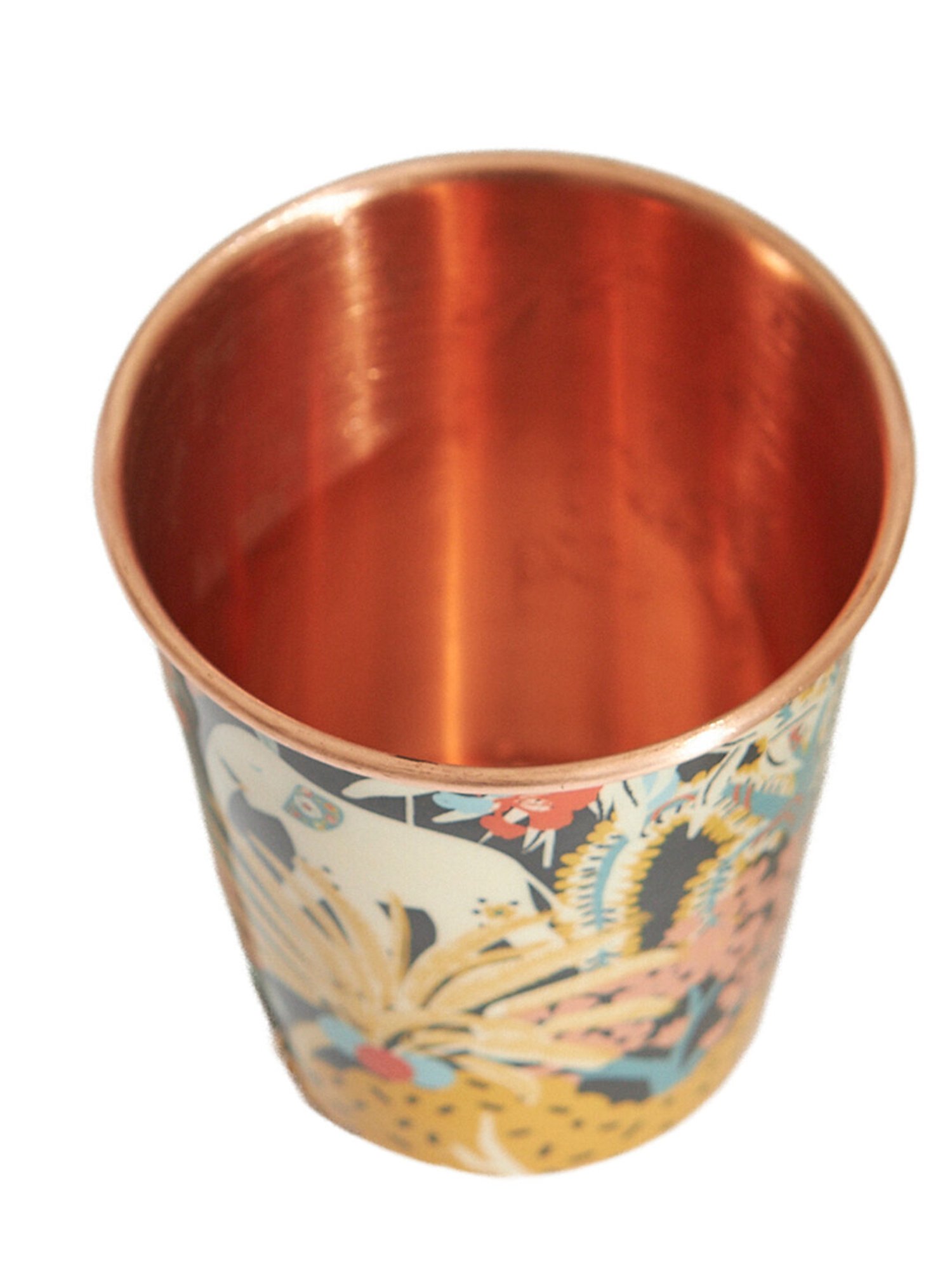 Chumbak Pixel Pasley Printed Black Tumbler (300 ML)