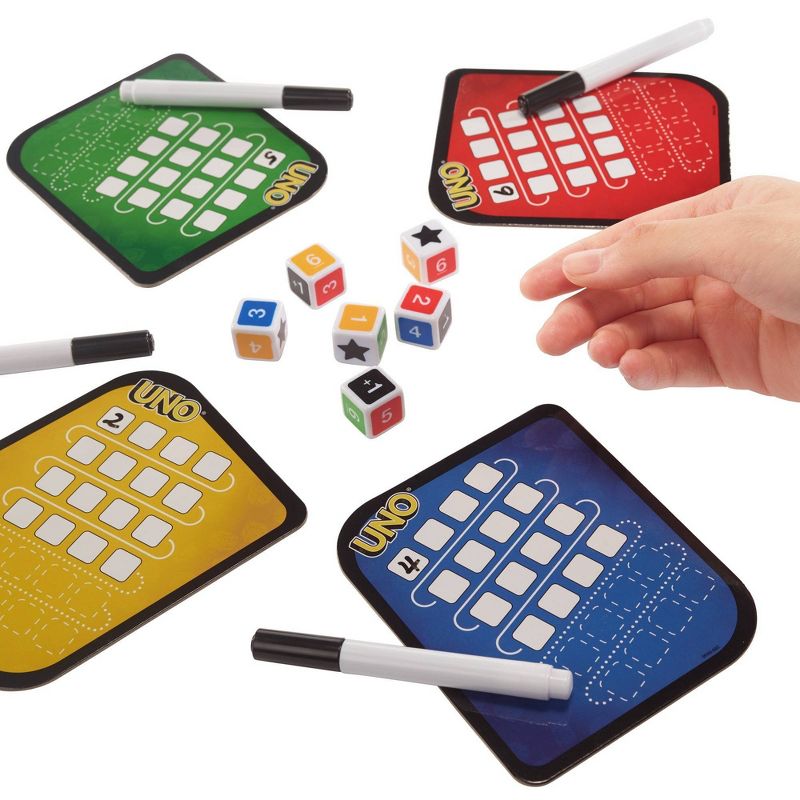 UNO Roll & Write Card Game