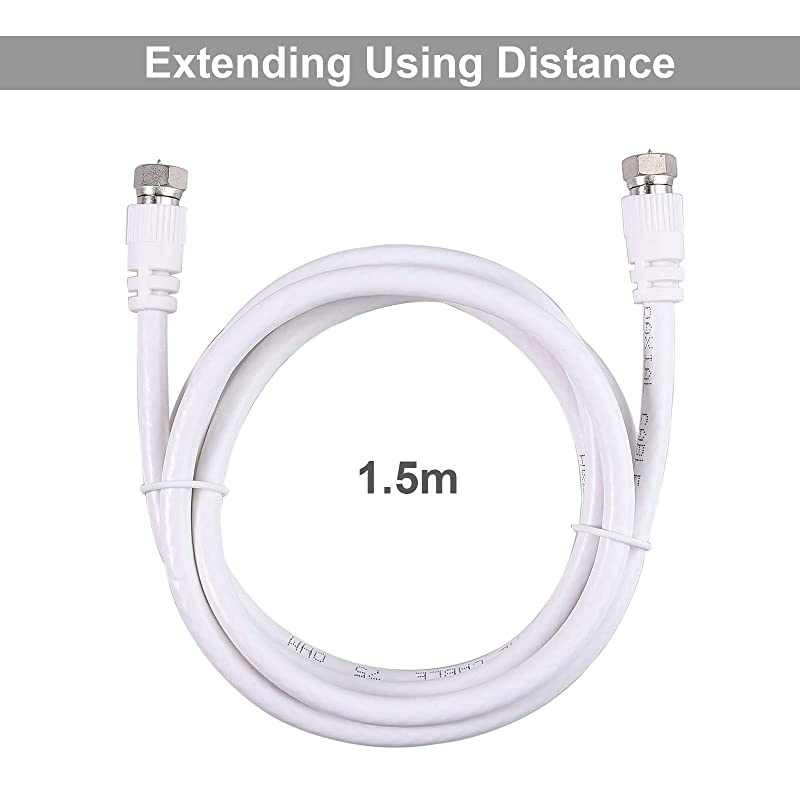 3 Way Coax Cable Splitter MoCA 5-2500MHz, TV Antenna Splitter