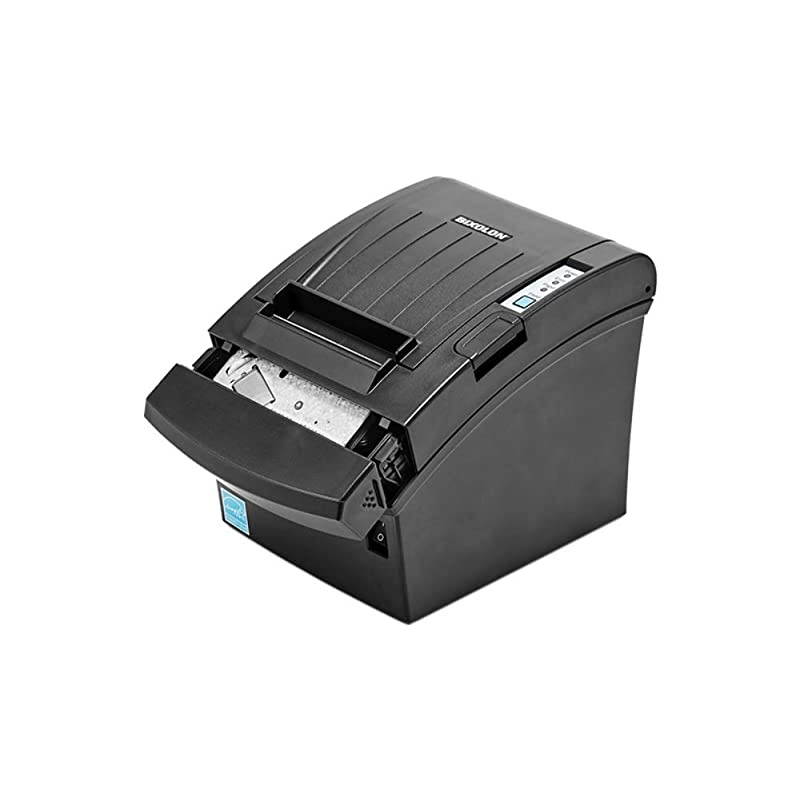 SRP-350PLUSIIICOSG Thermal Printer with Power Supply and USB Cable, Serial/USB/Ethernet, Black