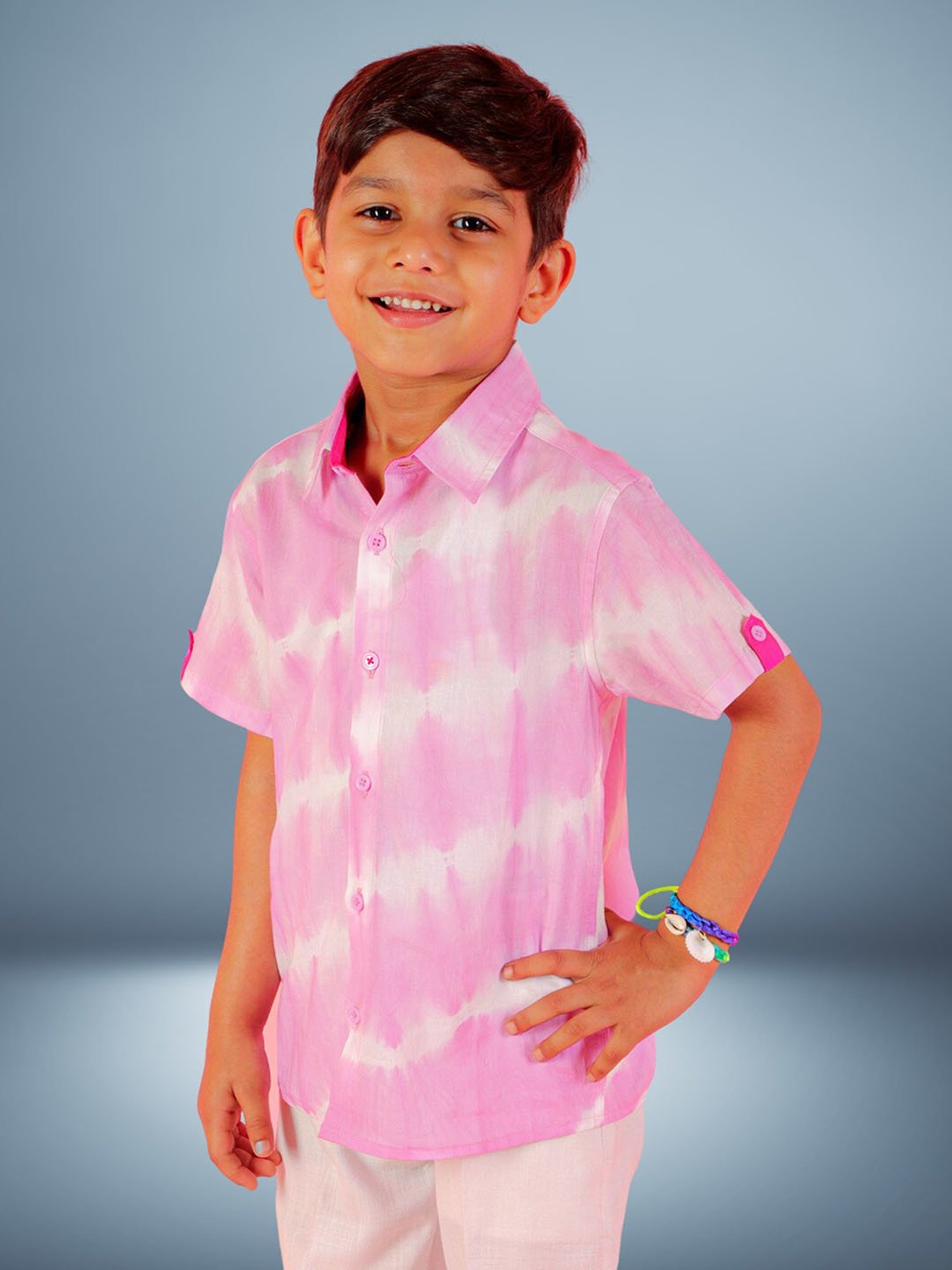 Lil Drama Kids Light Purple Tie Dye Shirt