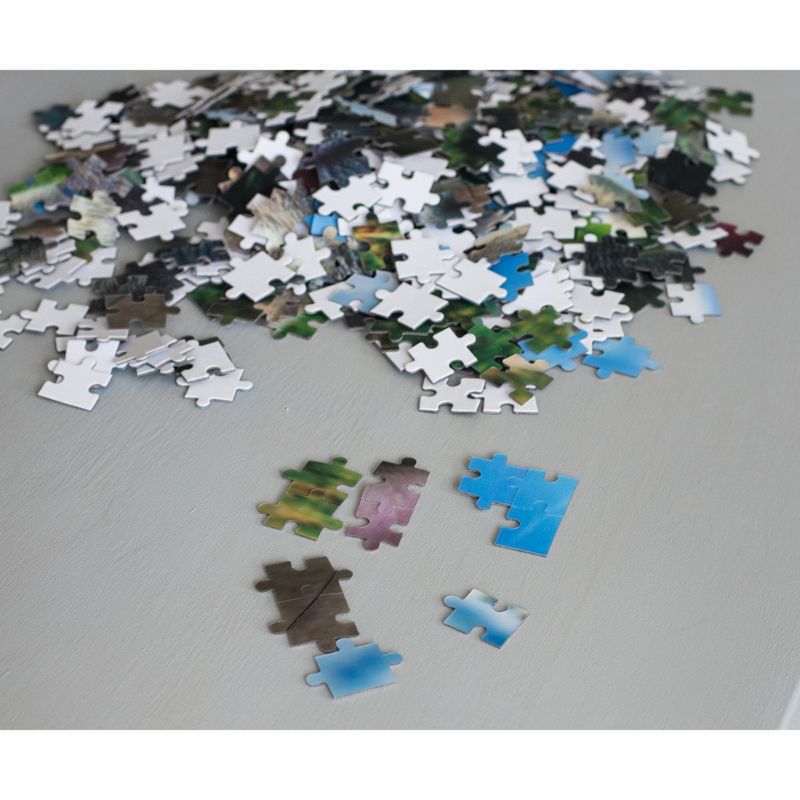 The Zoofy Group LLC Pugsley The Nose Knows Super 3D 500 Piece Jigsaw Puzzle For Adults And Kids