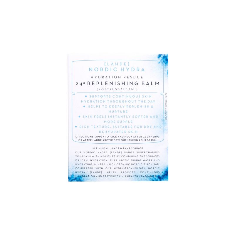 Lumene Lahde Hydration Rescue 24hr Replenishing Balm - 1.7 fl oz