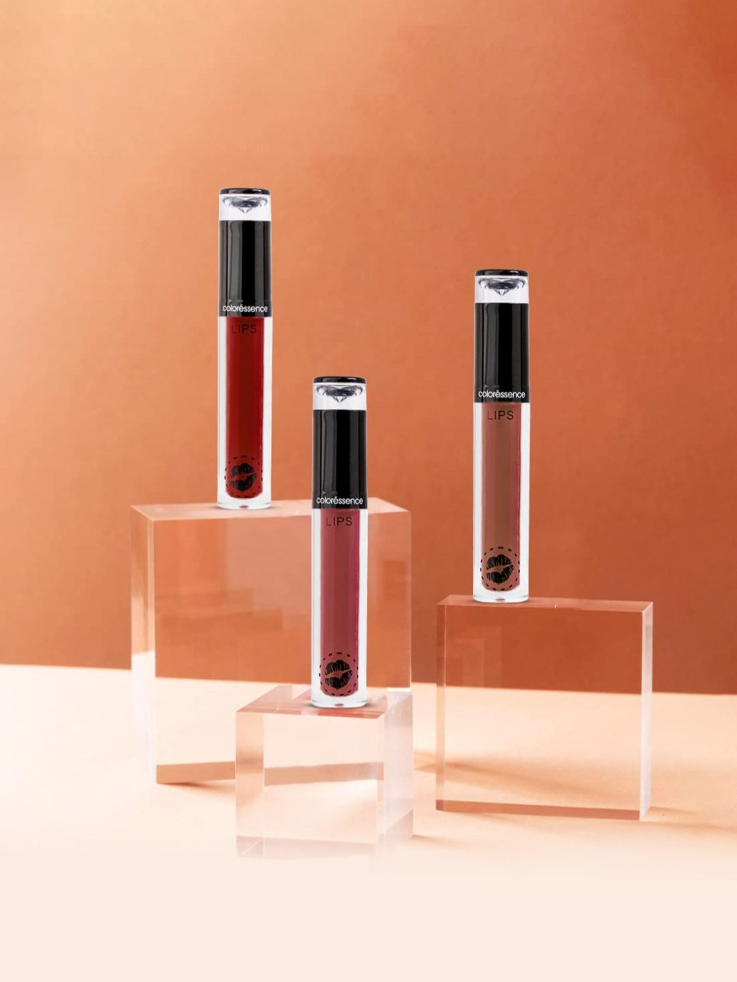 COLORESSENCE Lipstay Transfer Proof Liquid Lipstick Apple Sorbet - 4 ml