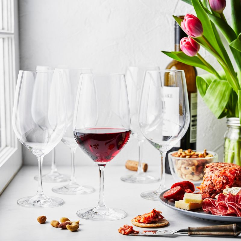 6oz Round Gem Flask Drinkware Set Pink/Gold