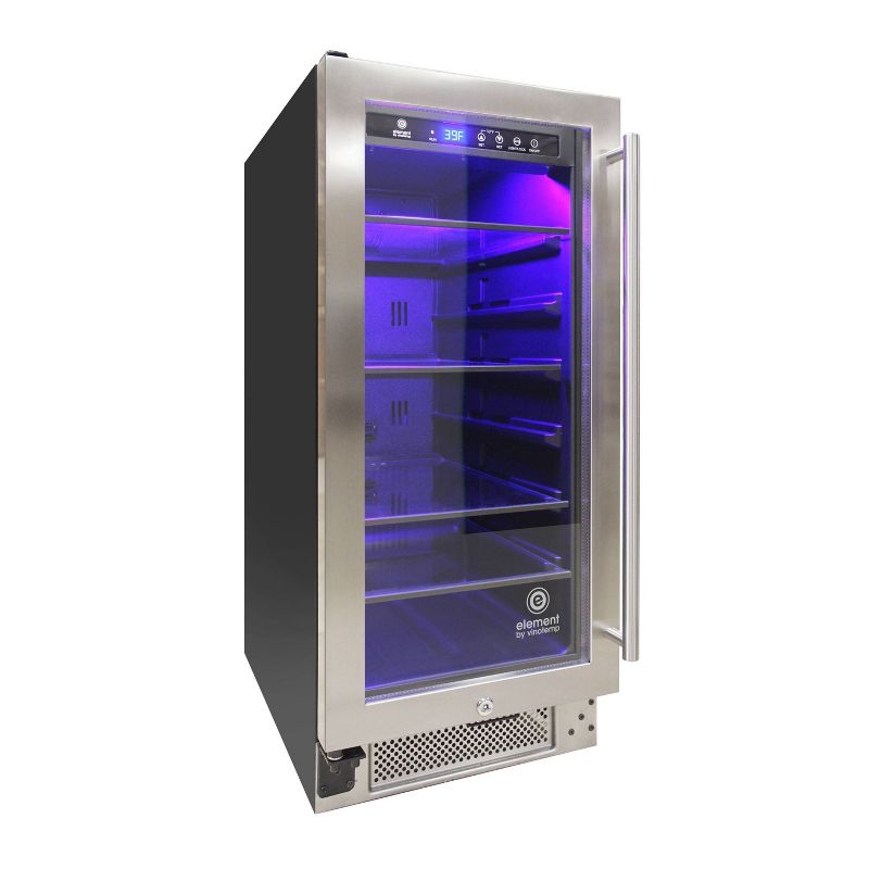 Vinotemp International Connoisseur Series 33 Single-Zone Beverage Cooler (Left Hinge)