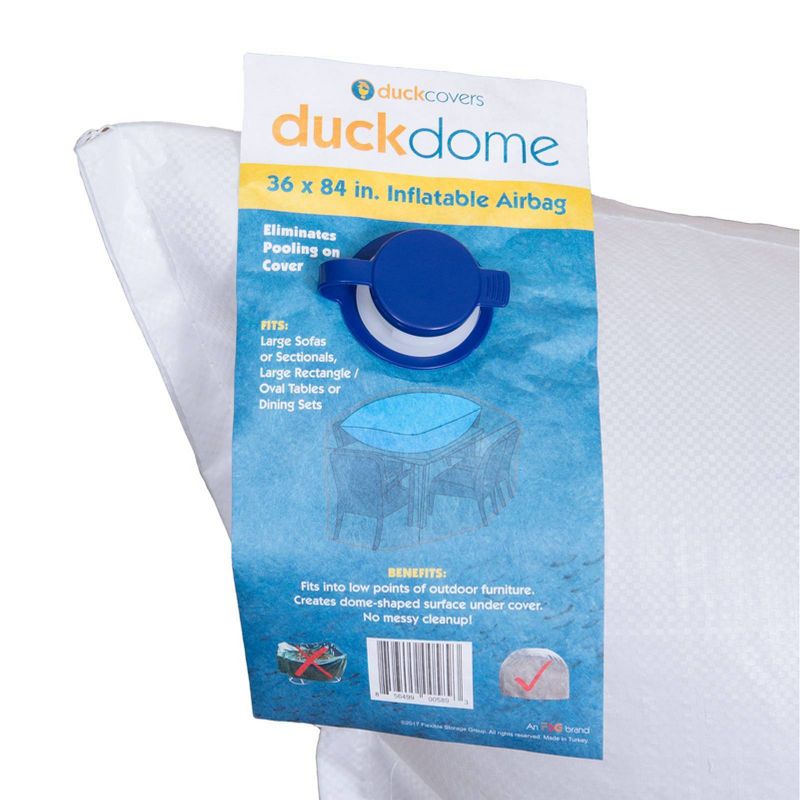 84"x 36" Duck Dome Airbag White - Duck Covers