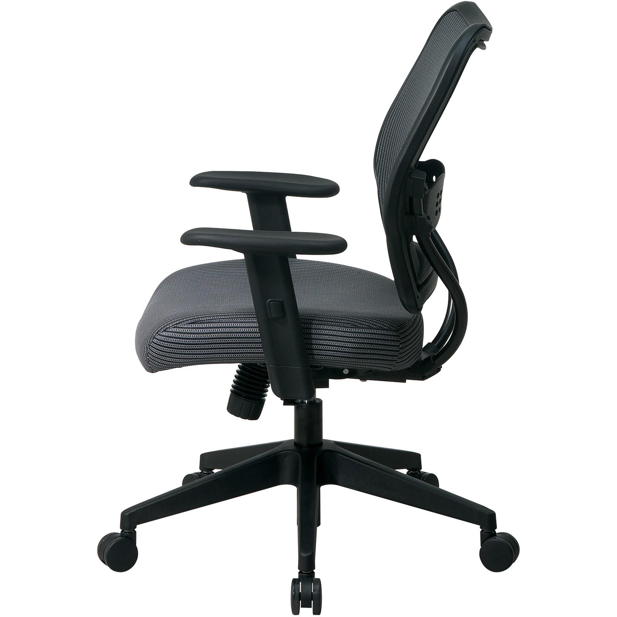 Office Star Space - Charcoal Mesh Back Ergonomic Office Task Chair