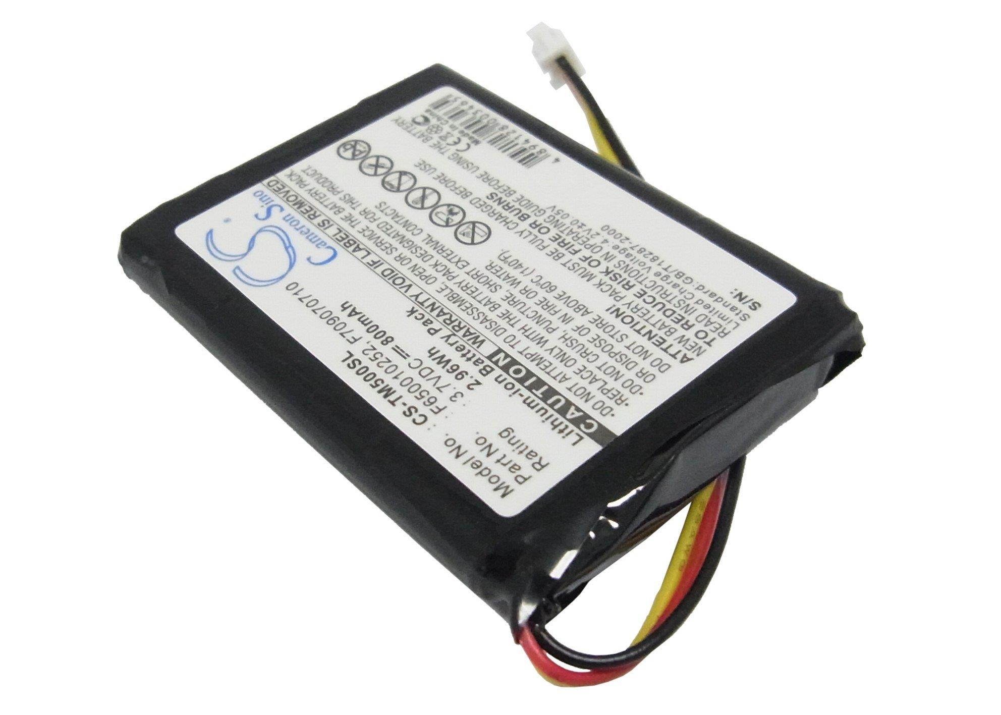 800mAh Battery For TOMTOM One XL Euro, pe, Rider,