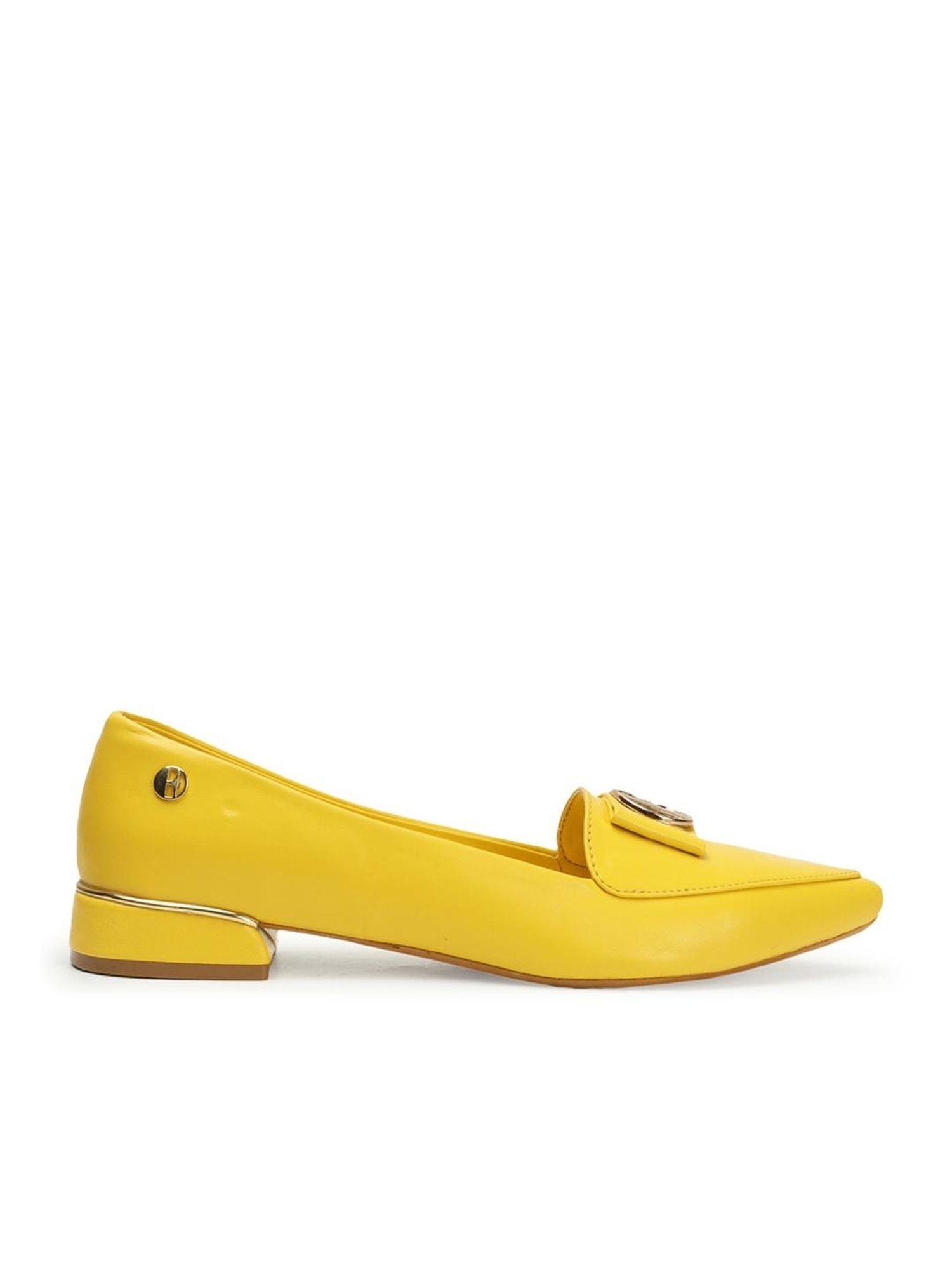 Elle Women's Yellow Casual Pumps