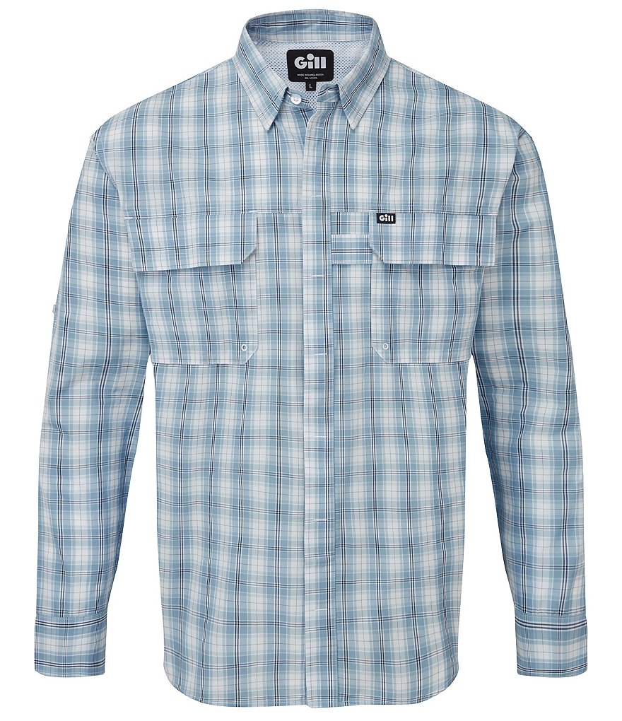 Gill Overton Check Long-Sleeve Woven Shirt