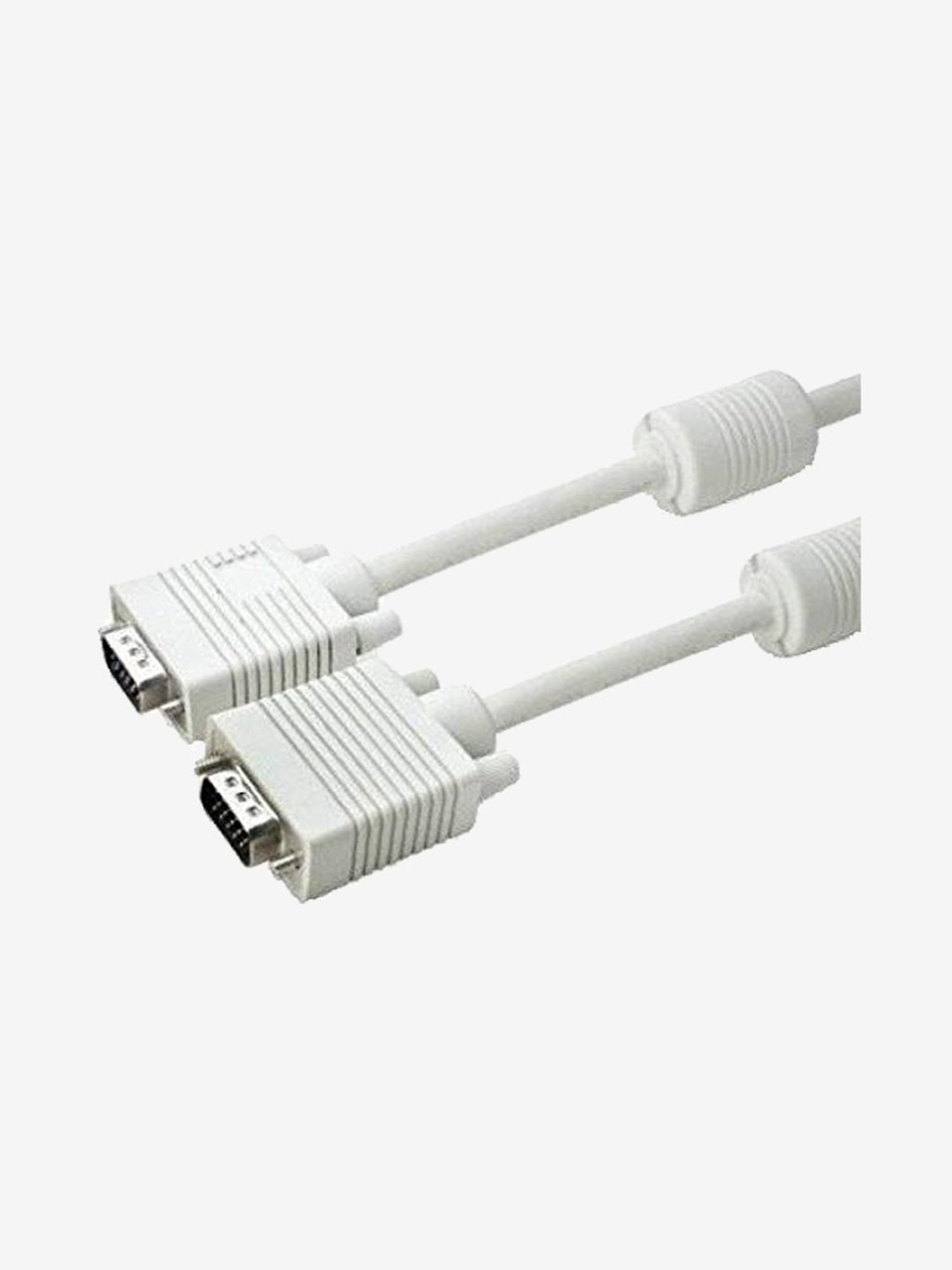 Ebsb Tv-Out Cable 1.5 Meter 15 Pin Male To Male Vga Cable (White)