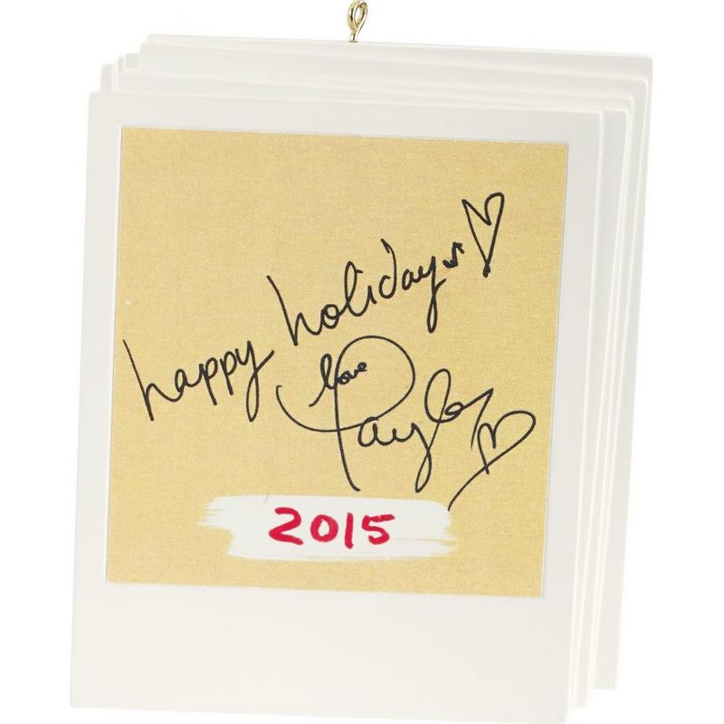 Carlton Cards 4" Carlton Cards Heirloom Musical Taylor Swift 1989 "Shake it Off" Christmas Ornament