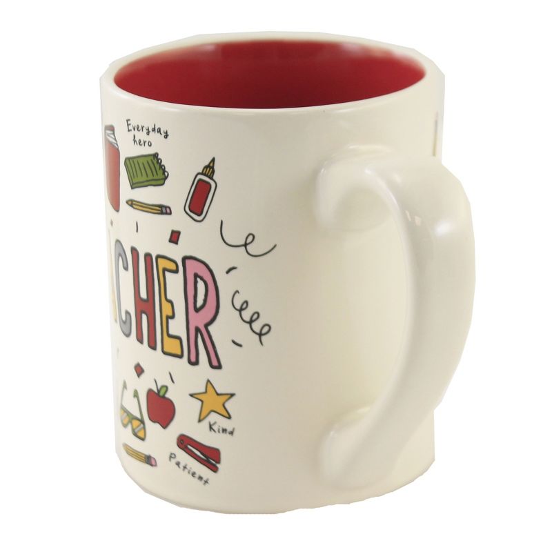 Tabletop 4.0" Simply Mud Teacher Mug Education Thank You Enesco  -  Drinkware