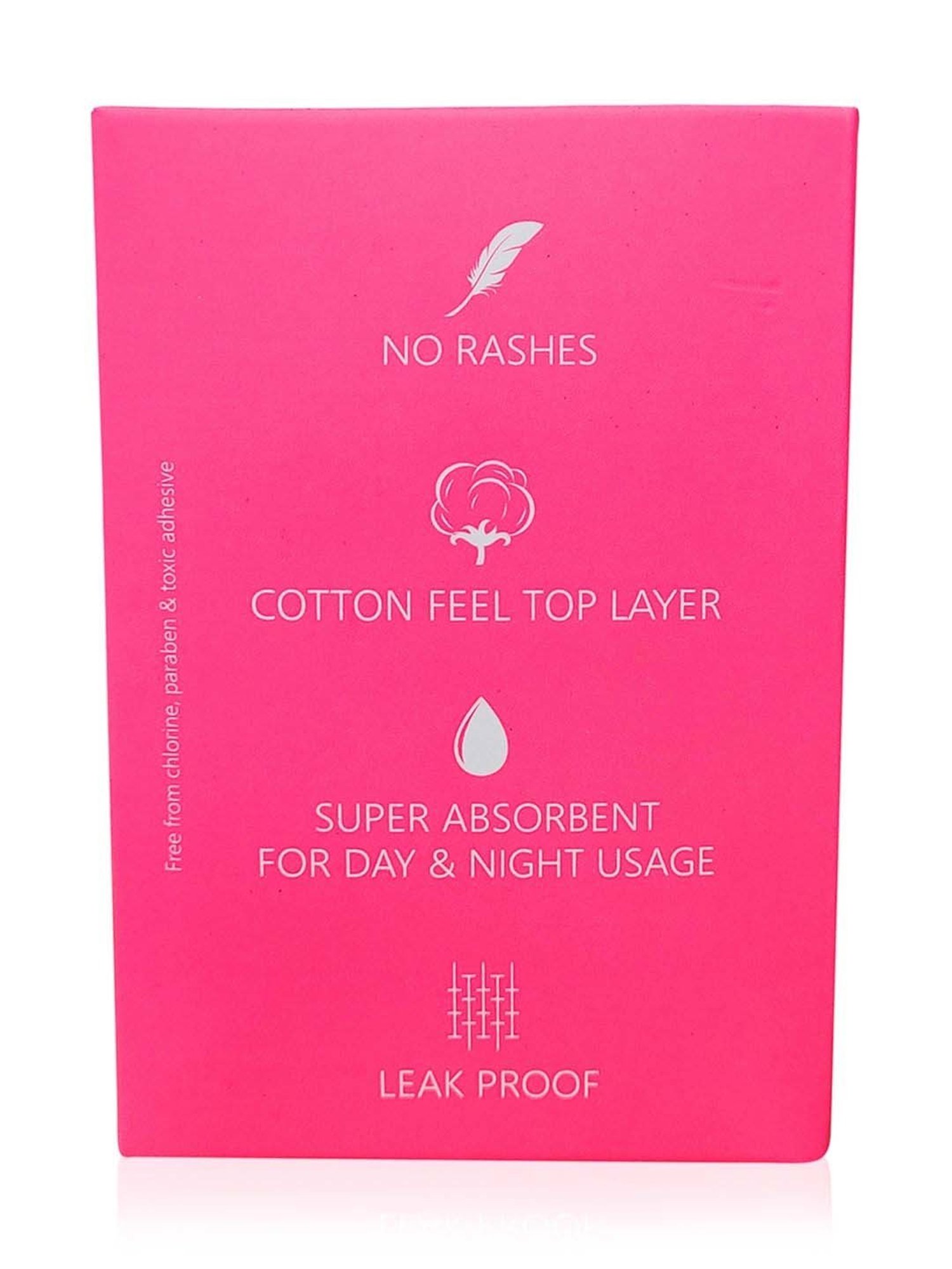 Clovia Botaniqa Gal Pal Sanitary 20 Pads XL for Heavy Flow - 280 mm