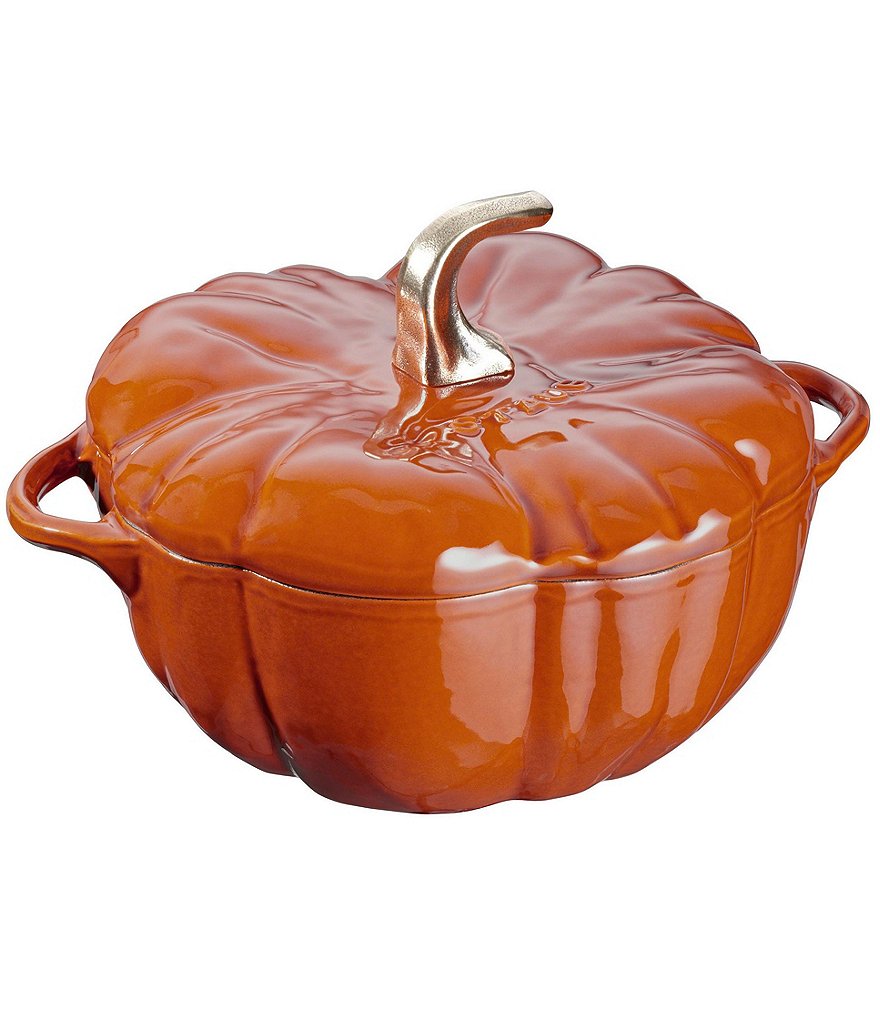 Staub Cast Iron 3.5 QT Pumpkin Cocotte
